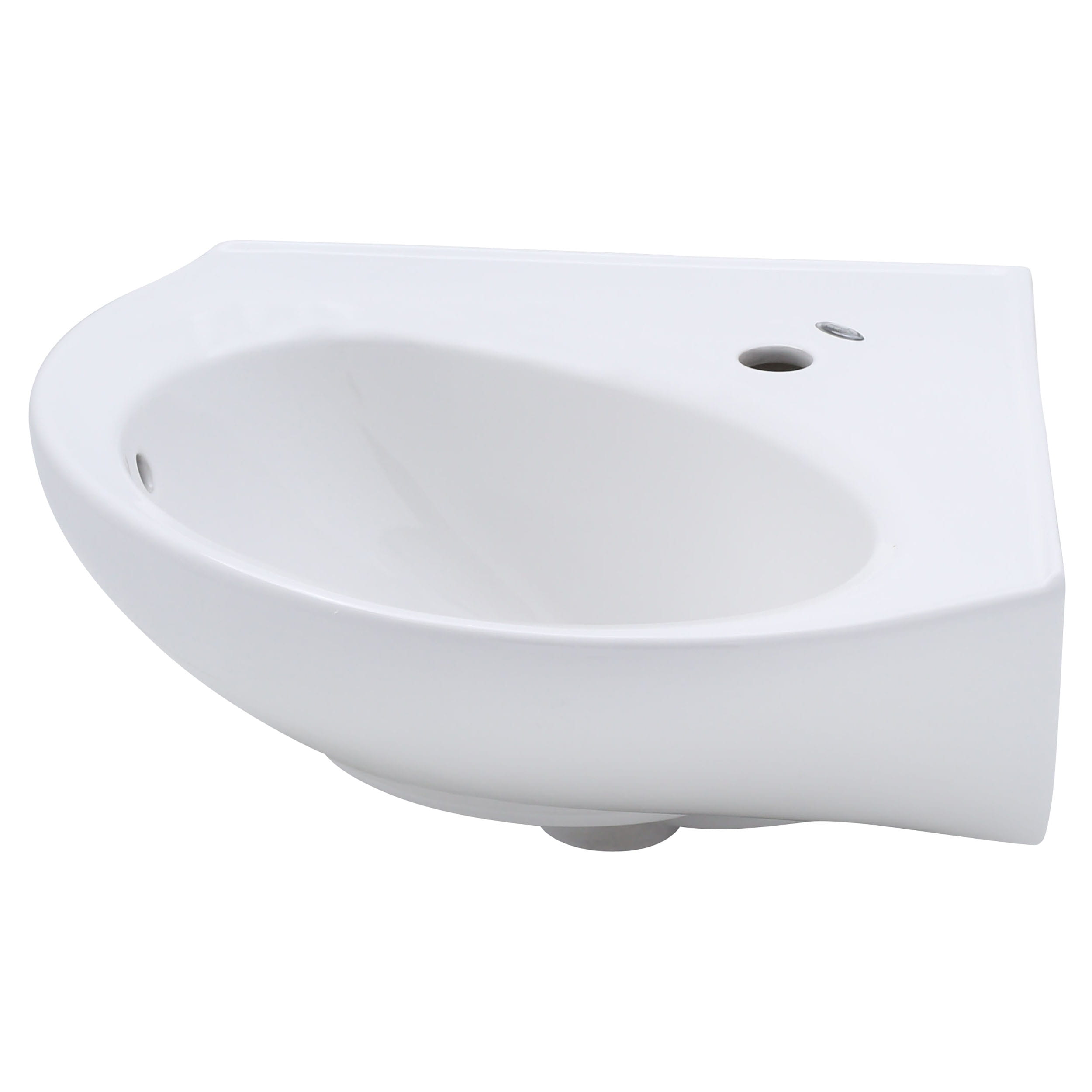 Cornice Center Hole Only Pedestal Sink Top WHITE